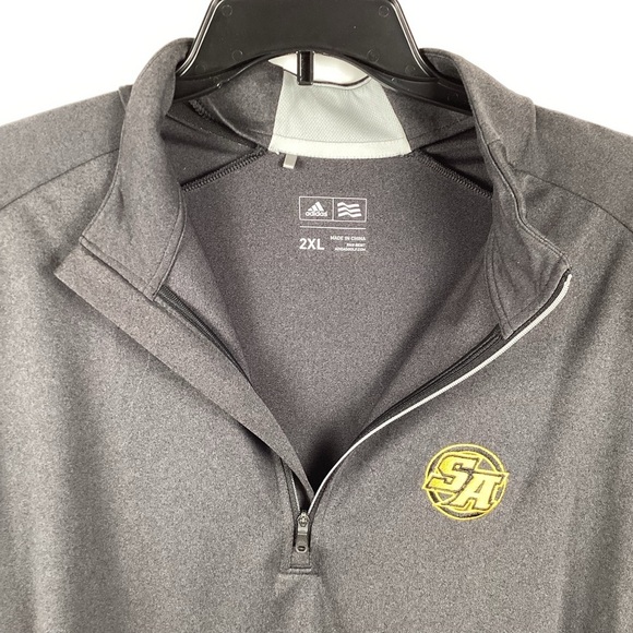 Adidas Golf 1/4 Zip Pullover Men’s Black Size 2XL - Picture 3 of 8